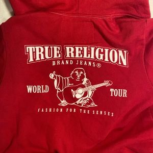 True Religion Men’s Zip Up